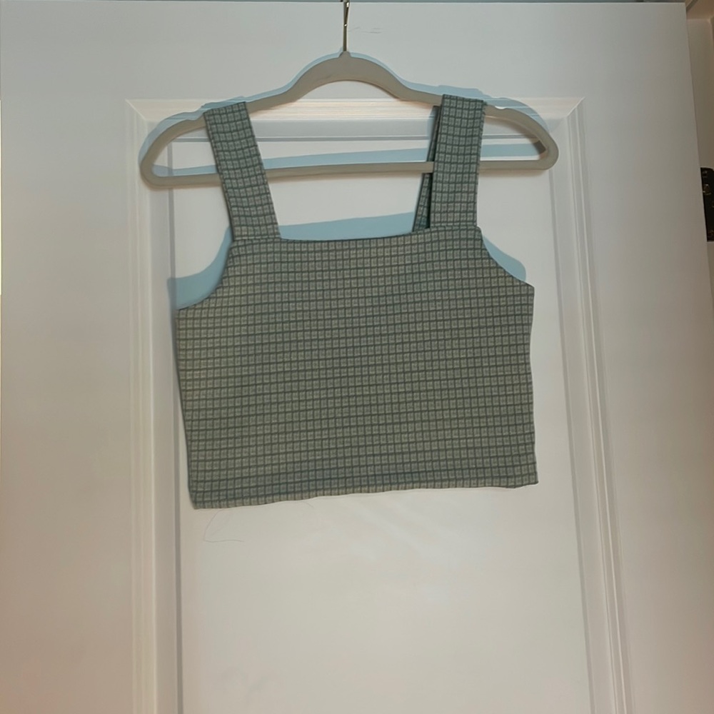 American Eagle Pattern Crop Top M